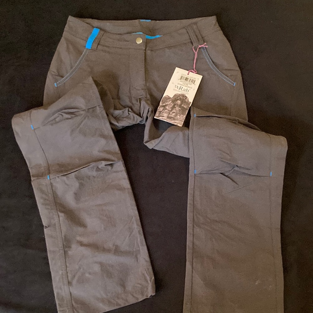 Rab rock climbing pants NWT